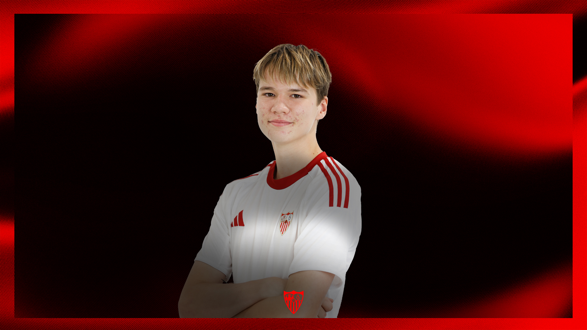 Bill Davy, British football for Juvenil “D”