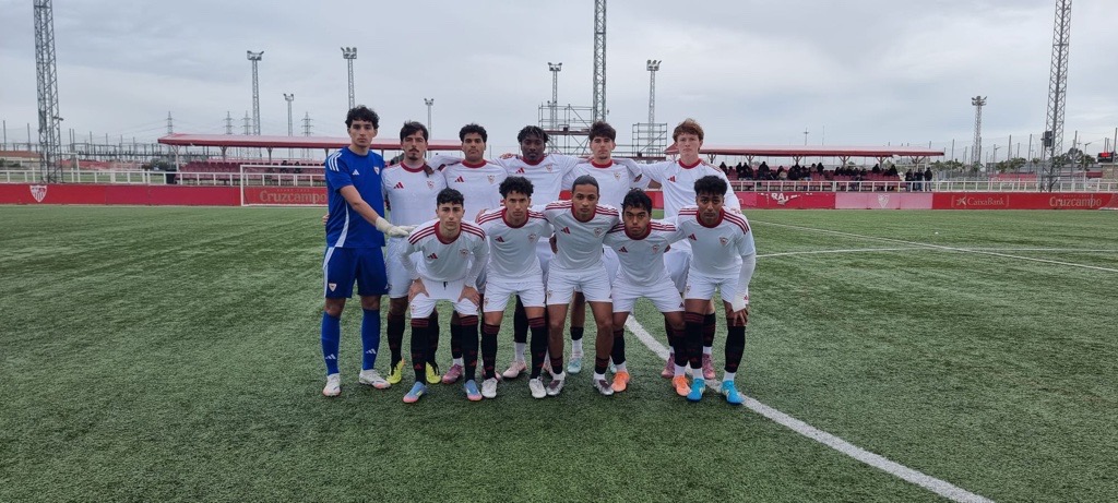 Empate sin goles del Sevilla “D” ante el Burguillos en la jornada 15