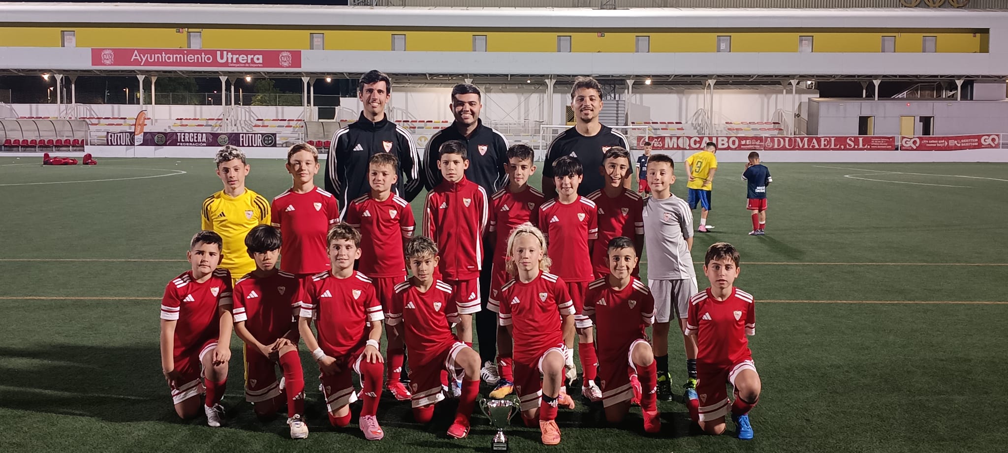 La Sevilla FC Academy firma una brillante actuación en el III Torneo Mundialito de Utrera