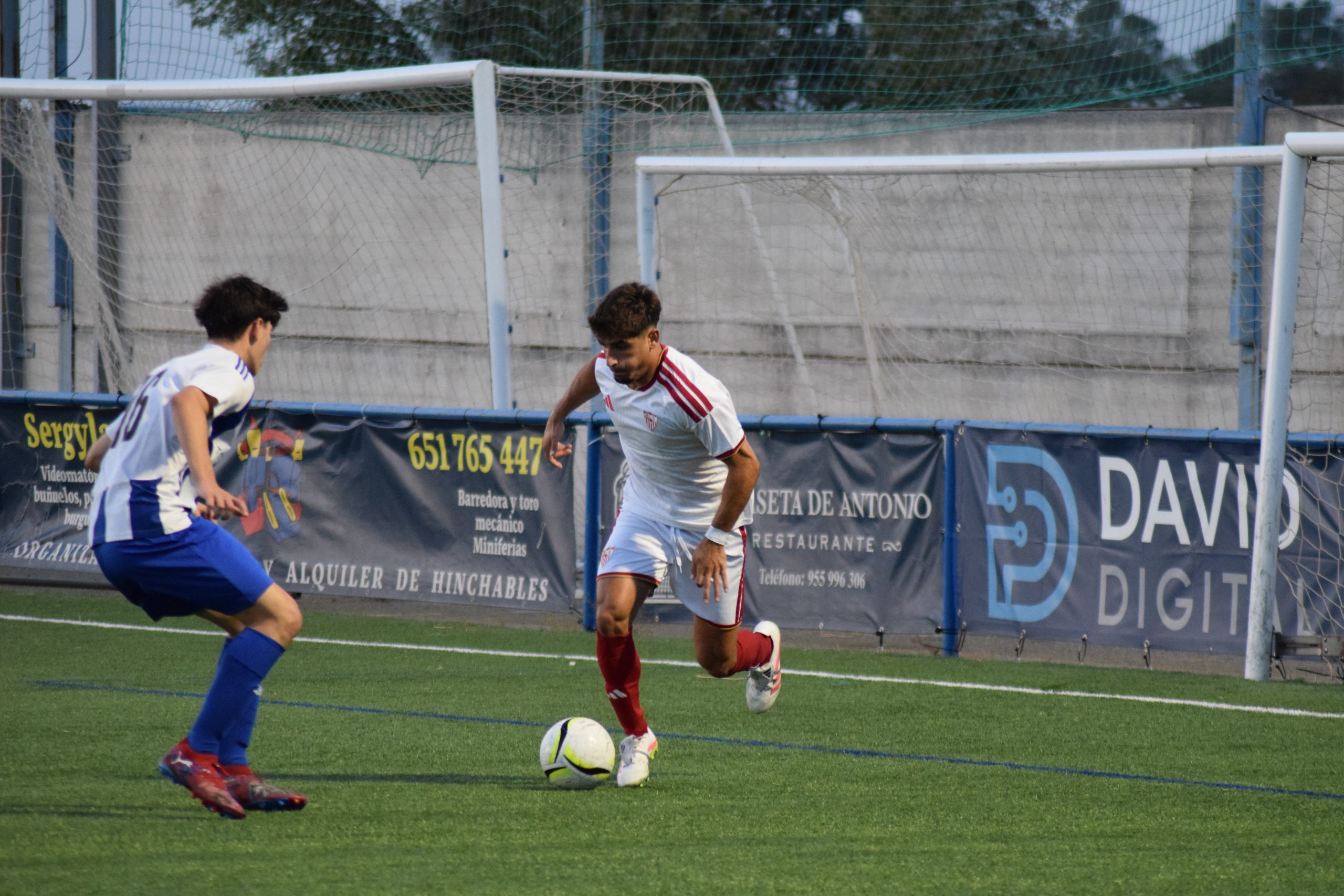 El Sevilla FC D cae por la mínima ante el Santiponce en su segundo test de pretemporada