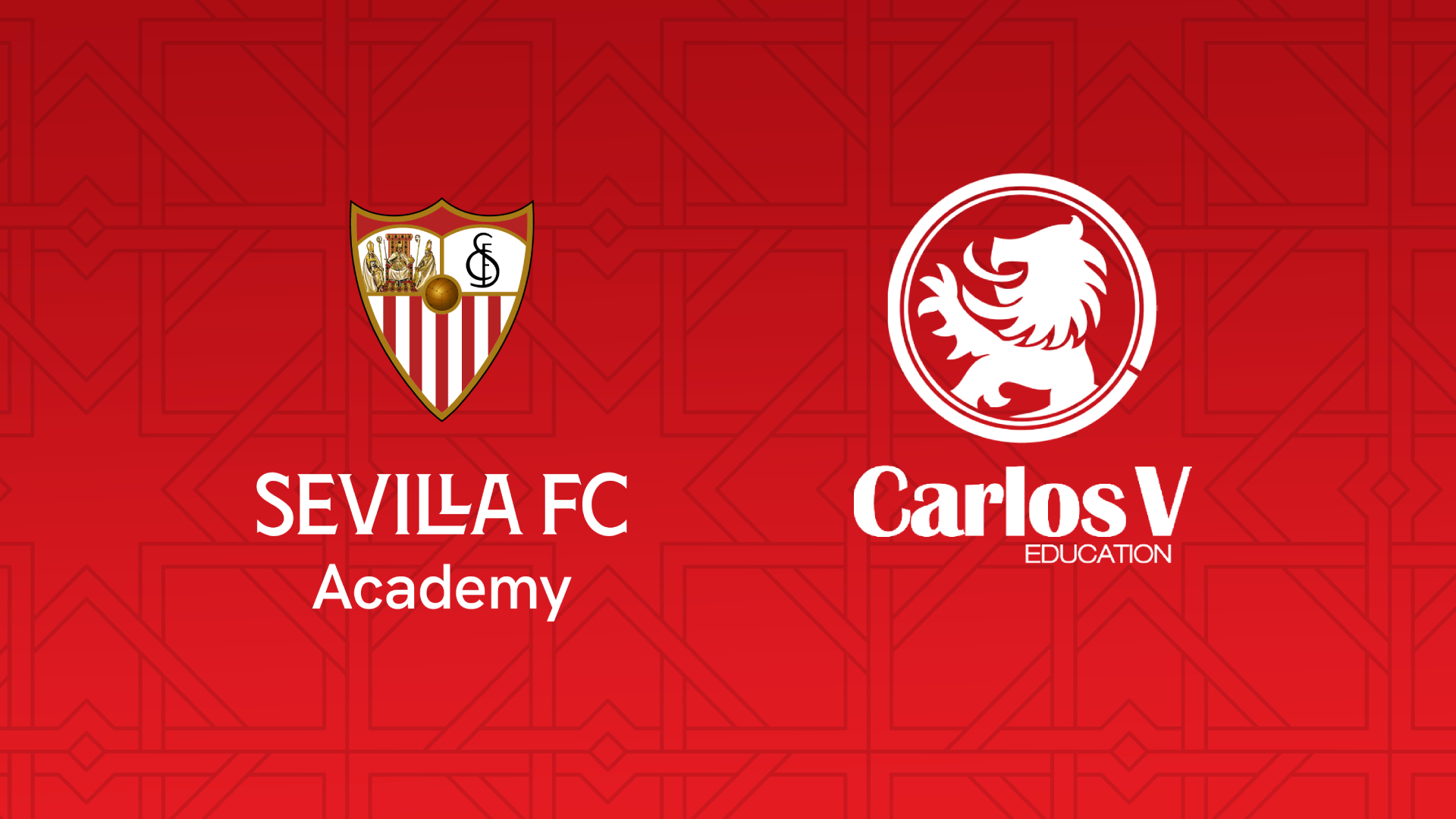 Sevilla FC Academy y Carlos V Education, unidos para impulsar la formación de los jugadores internacionales