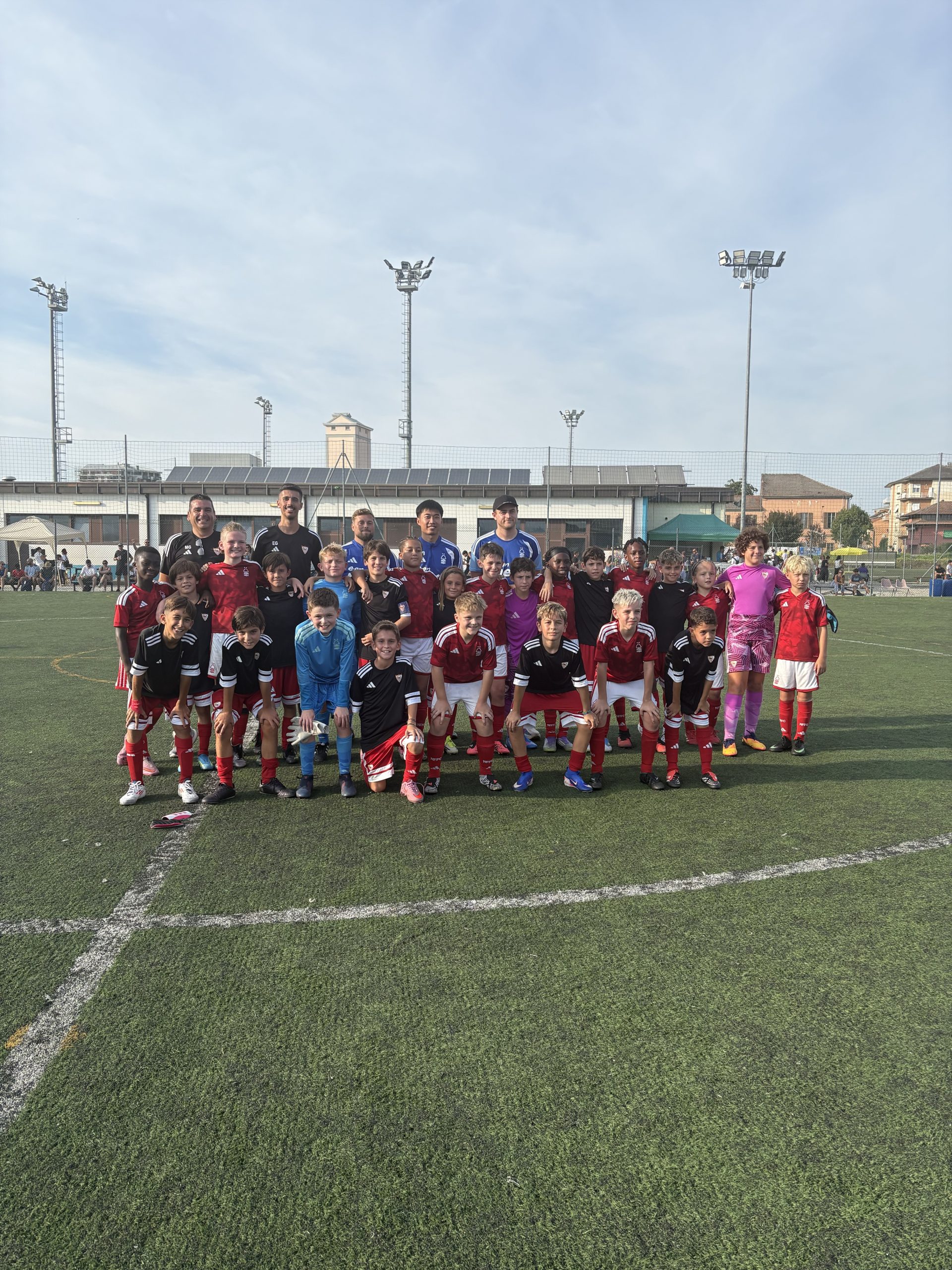 La Sevilla FC Academy participa en Riso International Cup en Turín
