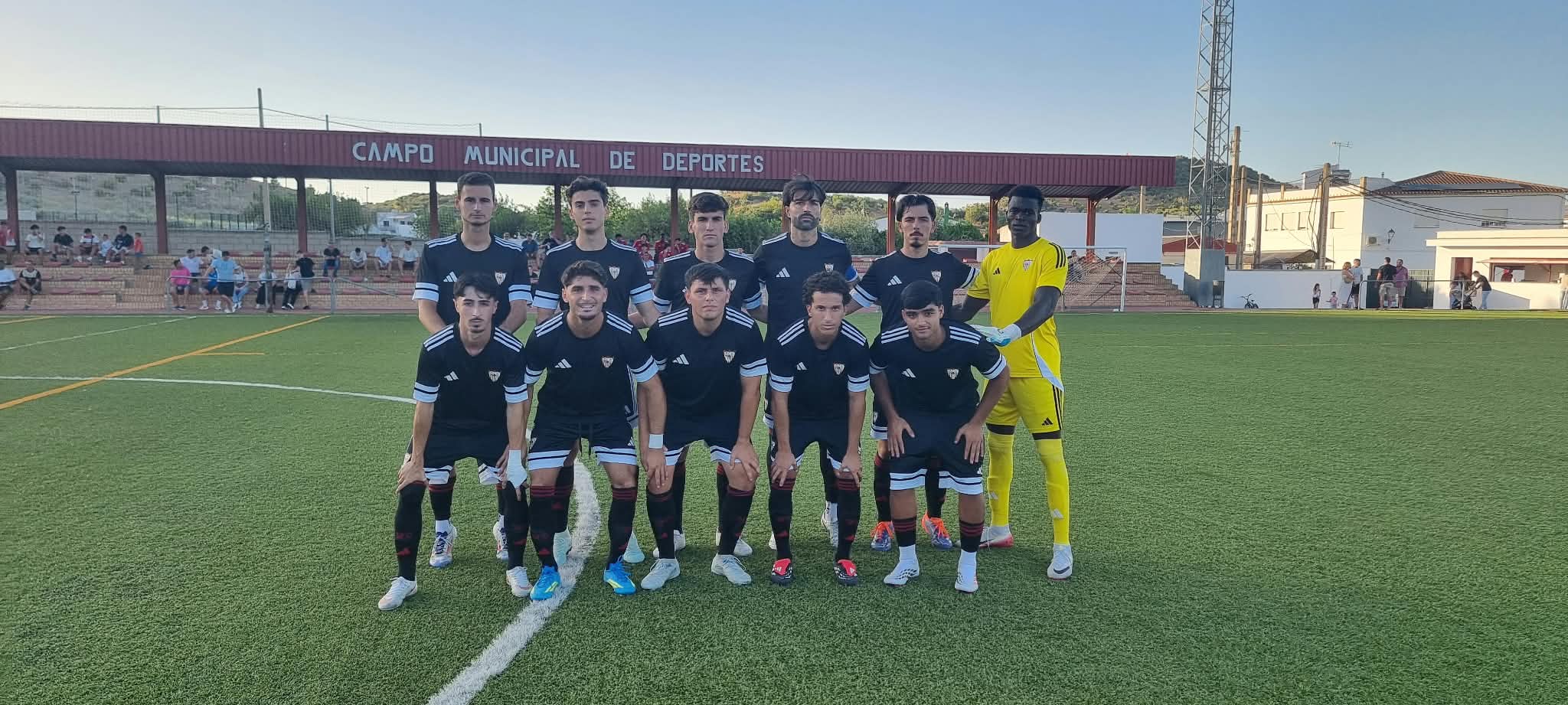 El Sevilla FC D comienza la liga con una contundente victoria en Coripe